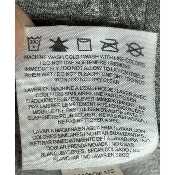 Nike Mens Small Gray Therma-Fit Pullover Fitness Hoodie Drawstring Pocket - Picture 6 of 9